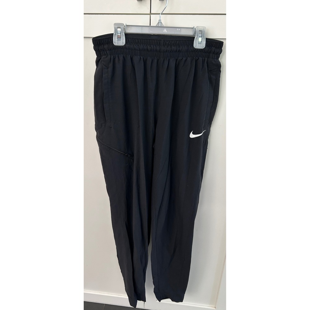 Nike Running Pants‎ Women's Athletic Training Joggers Black Elastic Waist